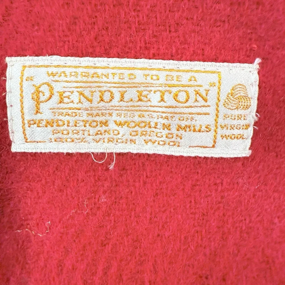 1980's Pendleton St.Louis Cardinals NFL 49x66 Inch Wool FOOTBALL STADIUM Blanket
